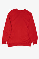 Vintage Red Blair Cat In Basket Ugly Christmas Sweatshirt (1990s)