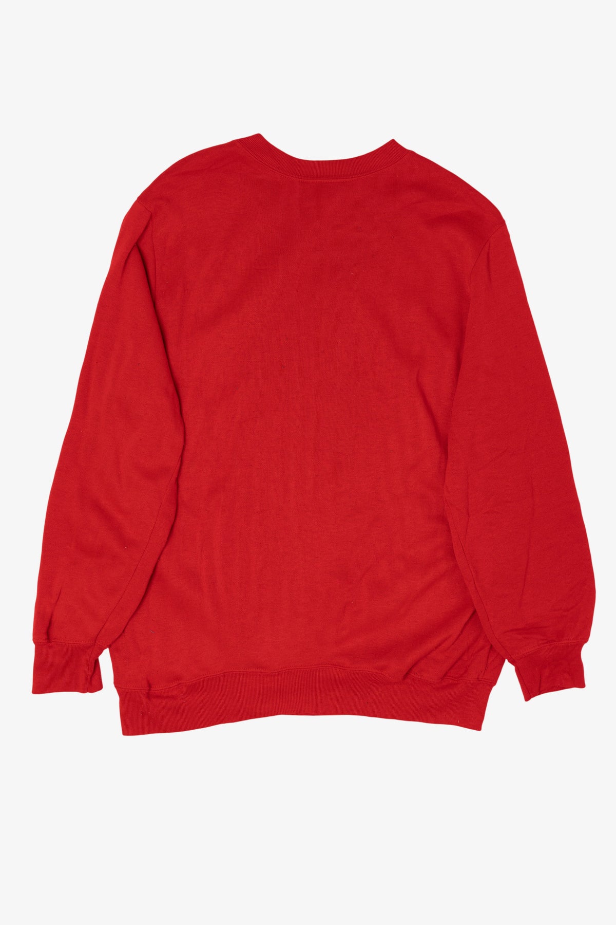 Vintage Red Blair Cat In Basket Ugly Christmas Sweatshirt (1990s)