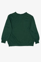 Vintage Green Blair Bells And Poinsettias Ugly Christmas Sweatshirt (1990s)