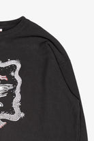 Snowman Cyclone Vintage Ugly Christmas Sweatshirt (1990s)