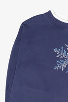 Snowflake Vintage Ugly Christmas Sweatshirt (1990s)