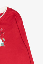 Bird Watching Snowmen Vintage Ugly Christmas Sweatshirt (2000s)