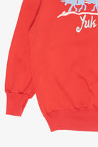 "Yule Train" Santa Sled Vintage Ugly Christmas Sweatshirt (1980s)