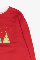 Jolly Trees Vintage Ugly Christmas Sweatshirt (1990s)