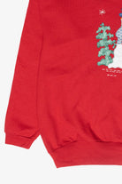 Snowmen Handmade Vintage Ugly Christmas Sweatshirt (1990s)