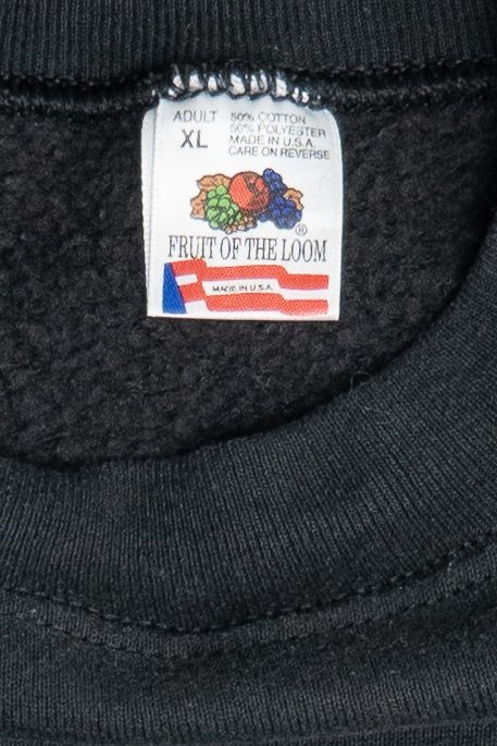 Vintage Poinsettia Flower Illustration Ugly Christmas Sweatshirt (1990s)