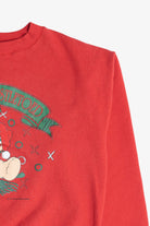 Vintage "I've Been Mistletoed" Bear Ugly Christmas Sweatshirt (1990s)