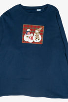 Snowman Friends Vintage Ugly Christmas Sweatshirt (1990s)