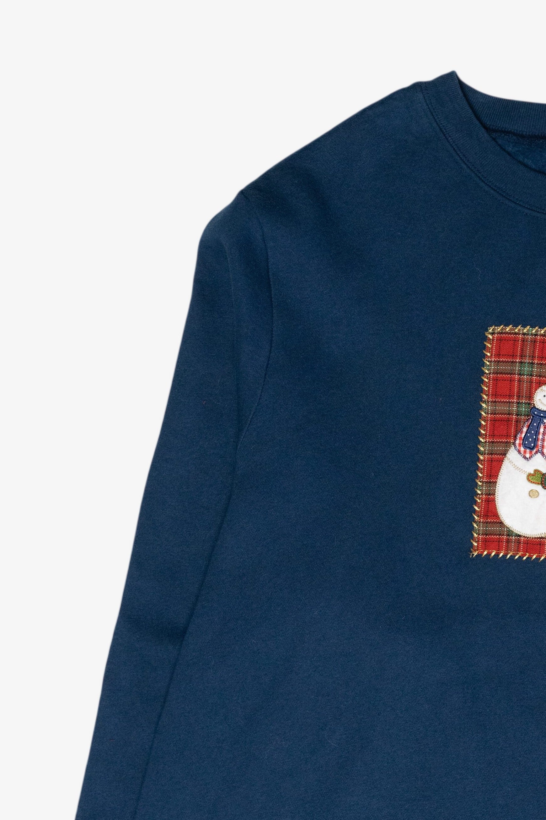 Snowman Friends Vintage Ugly Christmas Sweatshirt (1990s)
