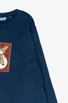 Snowman Friends Vintage Ugly Christmas Sweatshirt (1990s)
