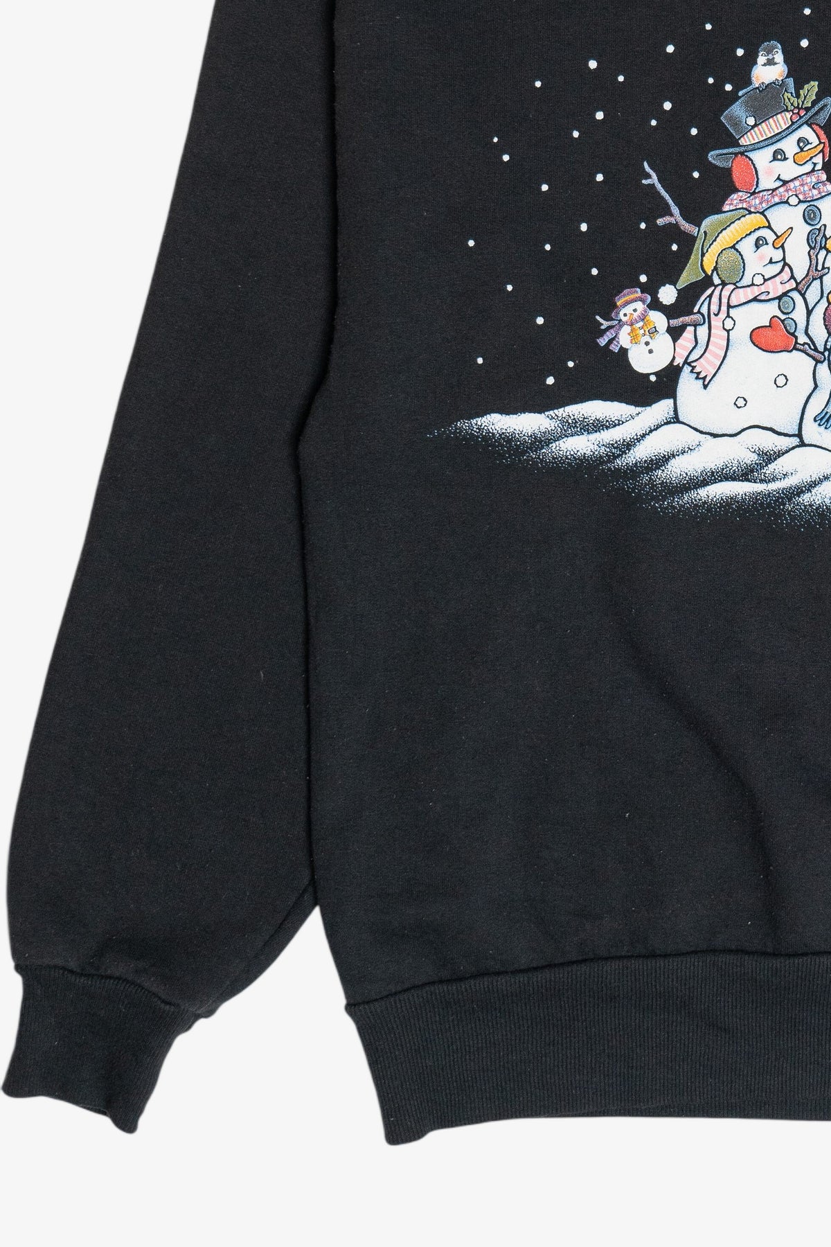 Vintage Snowmen Family Christmas Sweatshirt (1990s)
