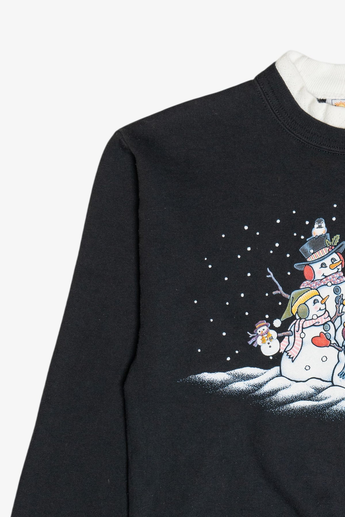 Vintage Snowmen Family Christmas Sweatshirt (1990s)