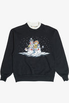 Vintage Snowmen Family Christmas Sweatshirt (1990s)
