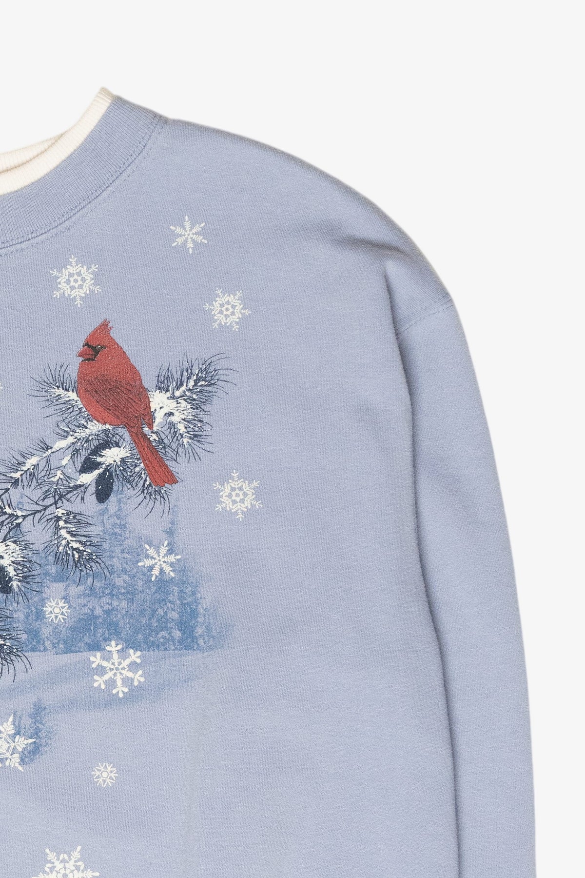 Cardinal Frost Vintage Ugly Christmas Sweatshirt (1990s)