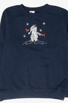 Silly Cat Vintage Ugly Christmas Sweatshirt (2000s)