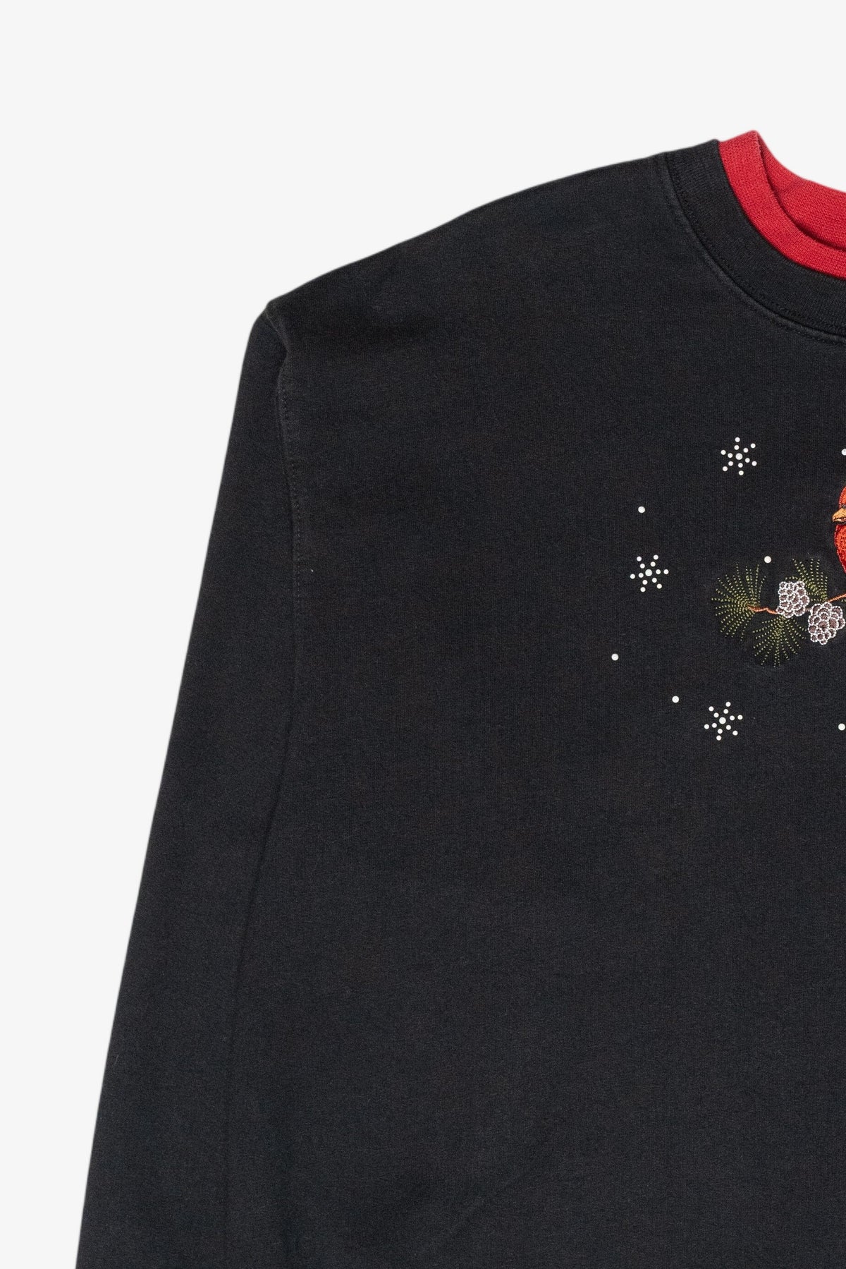 Cardinal Branch Vintage Ugly Christmas Sweatshirt (1990s)