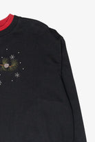 Cardinal Branch Vintage Ugly Christmas Sweatshirt (1990s)