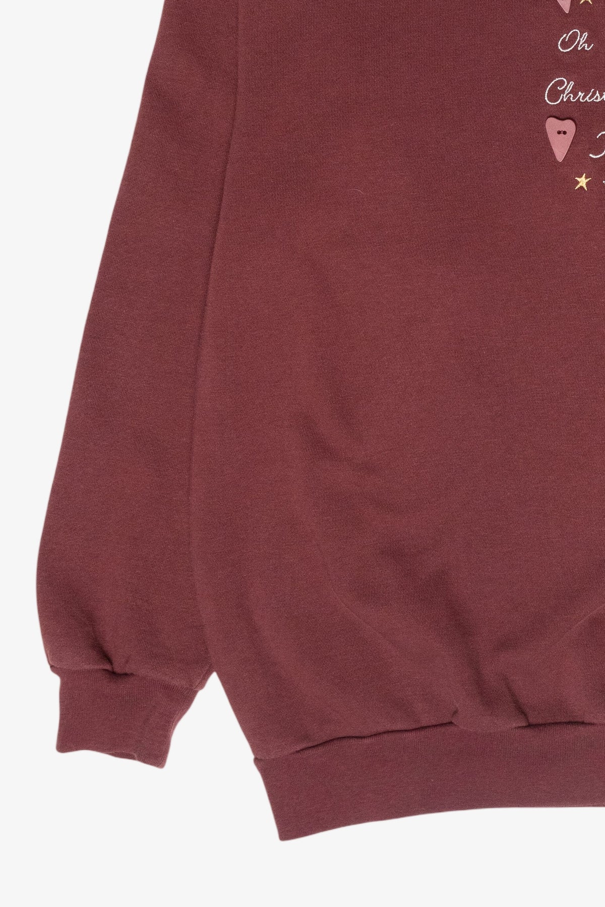 "Oh Christmas Tree" Vintage Ugly Christmas Sweatshirt (1980s)