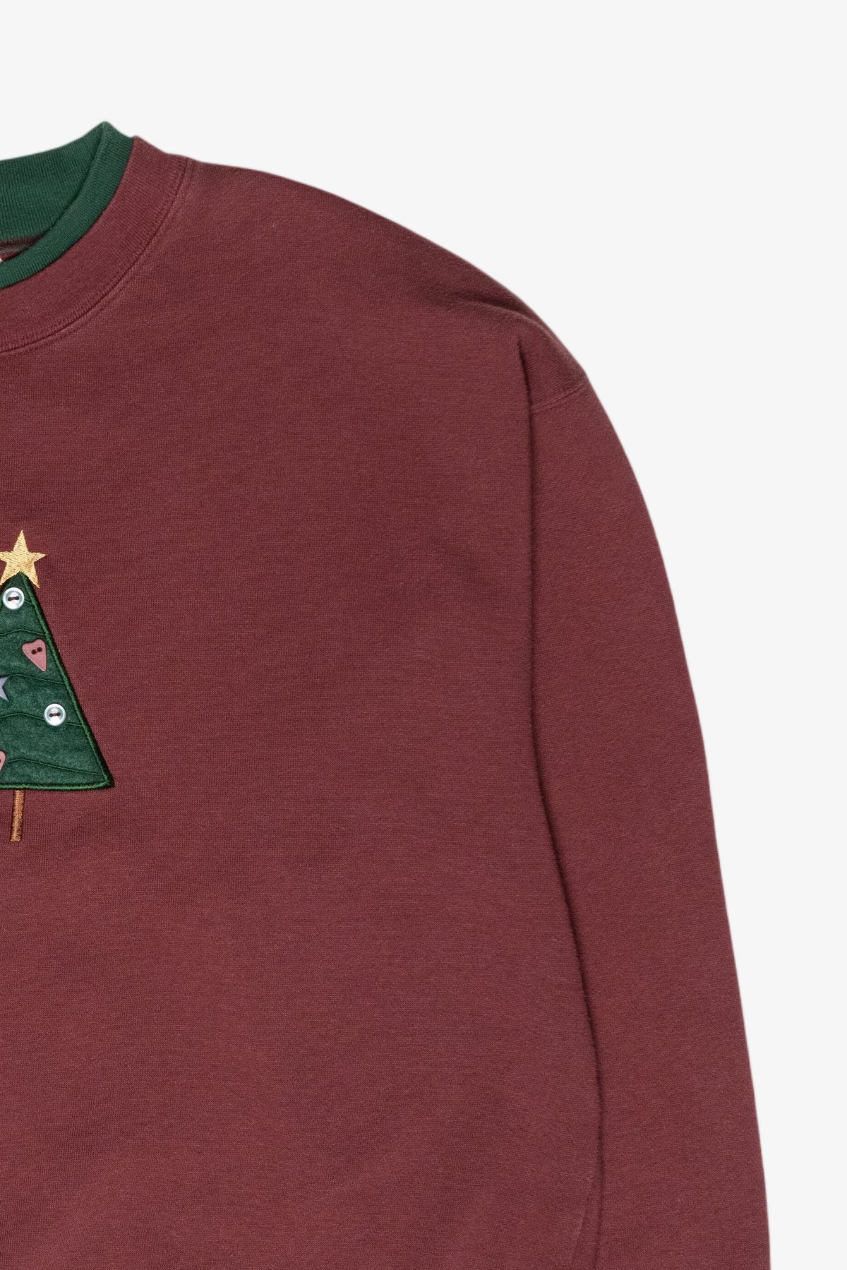 "Oh Christmas Tree" Vintage Ugly Christmas Sweatshirt (1980s)