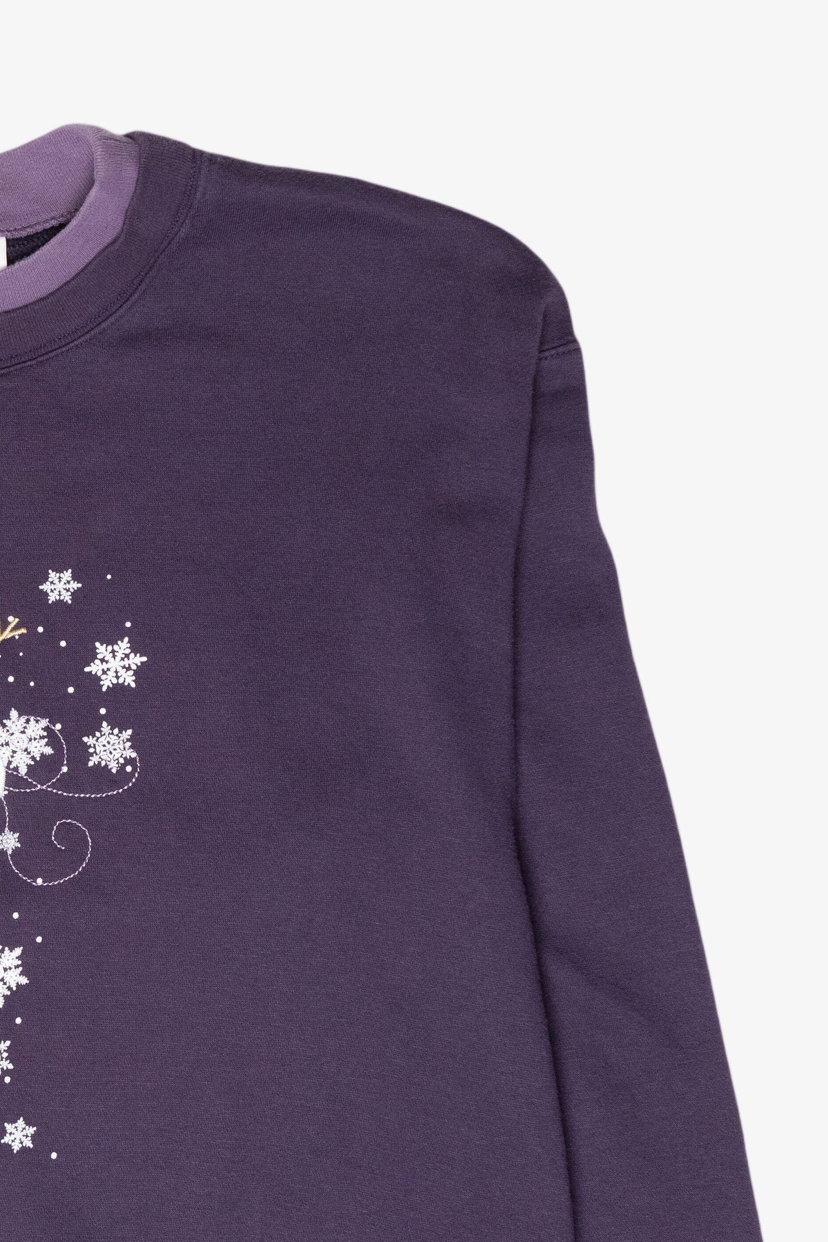 Whimsy Snowman Vintage Ugly Christmas Sweatshirt (2000s)