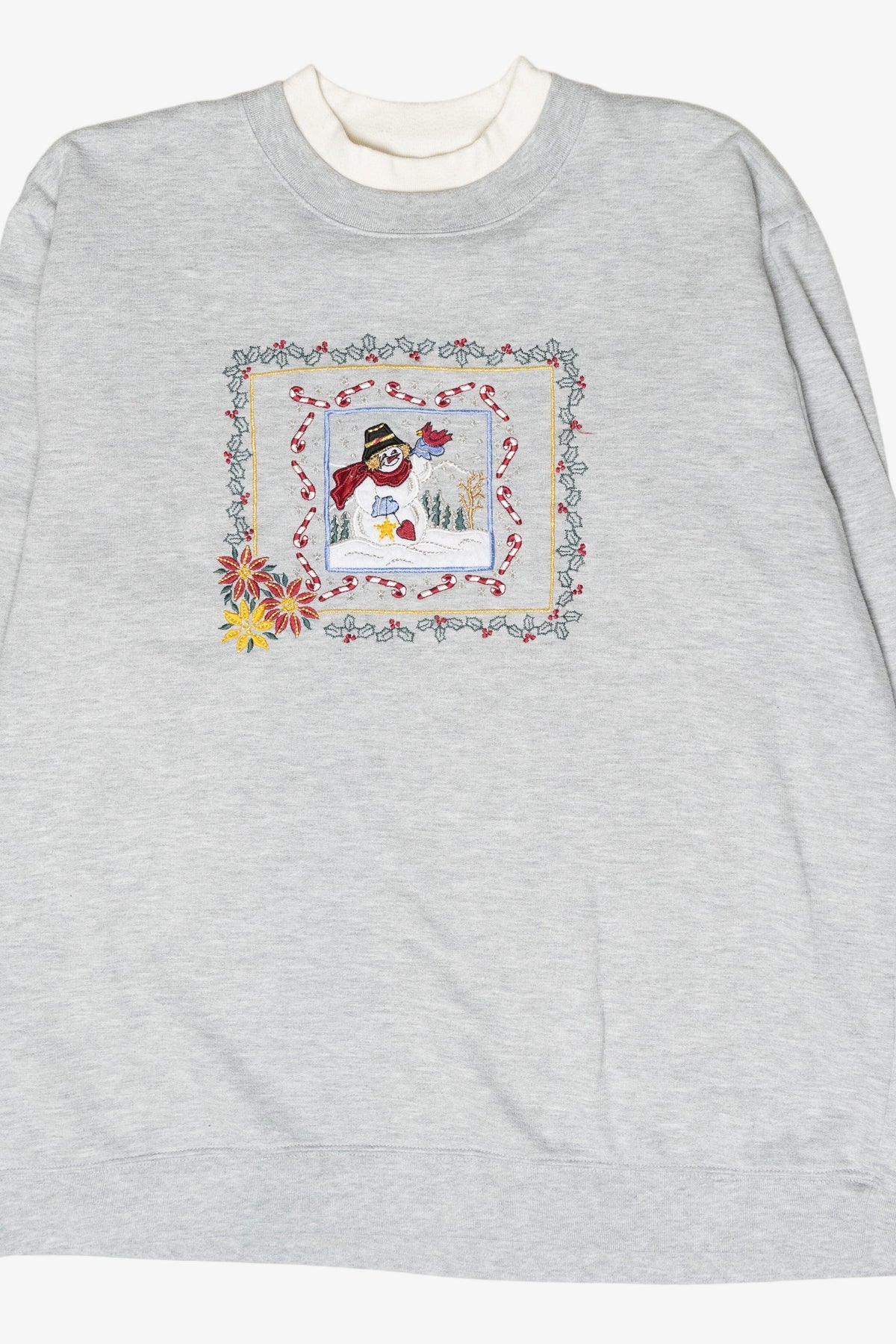 Sweet Snowman Vintage Ugly Christmas Sweatshirt (2000s)