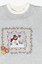 Sweet Snowman Vintage Ugly Christmas Sweatshirt (2000s)