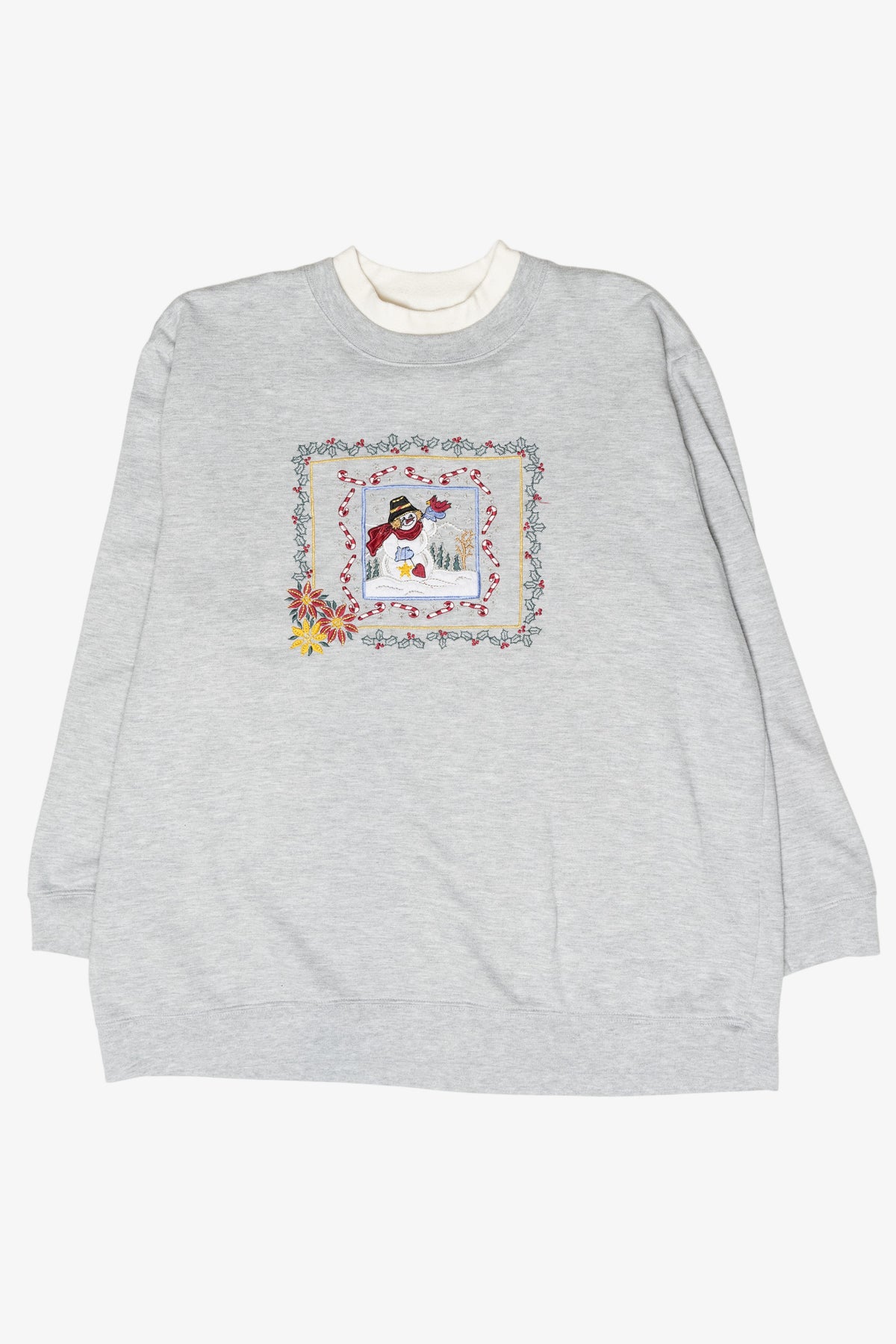 Sweet Snowman Vintage Ugly Christmas Sweatshirt (2000s)