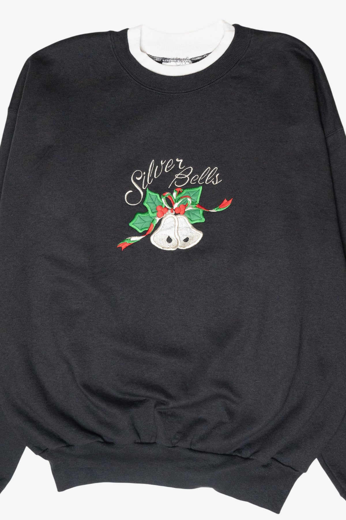Silver Bells Vintage Ugly Christmas Sweatshirt (1980s)