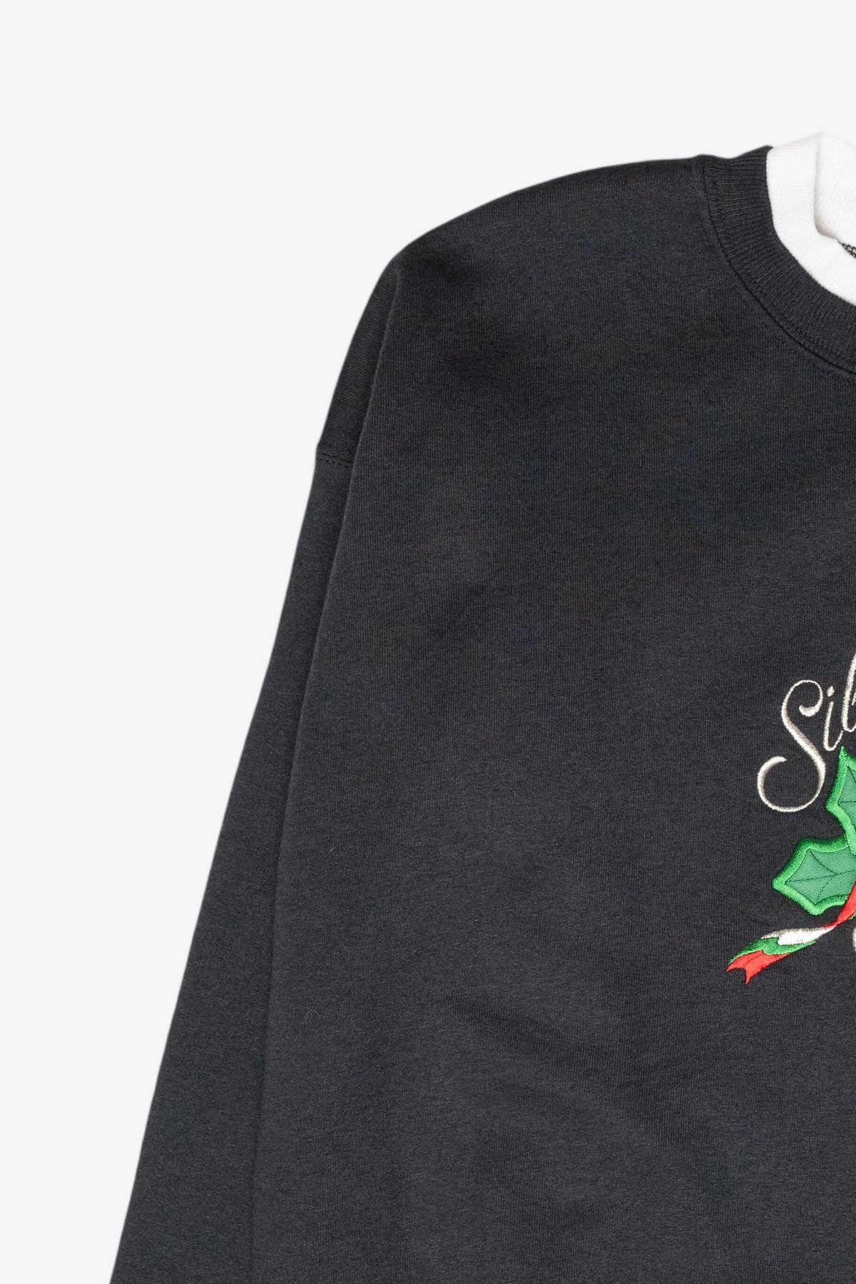 Silver Bells Vintage Ugly Christmas Sweatshirt (1980s)