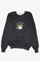 Silver Bells Vintage Ugly Christmas Sweatshirt (1980s)