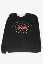 Cardinals Trio Vintage Ugly Christmas Sweatshirt (2000s)