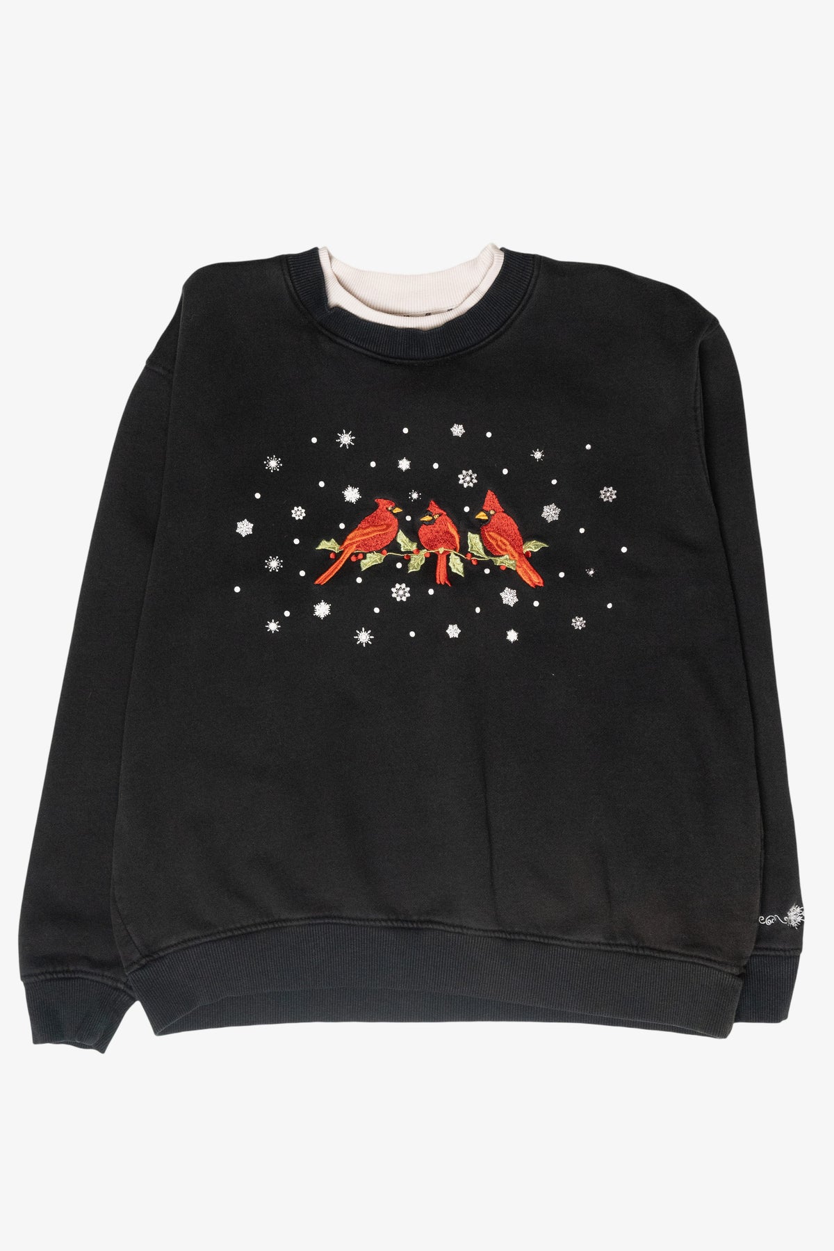 Cardinals Trio Vintage Ugly Christmas Sweatshirt (2000s)