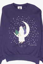 St. Nick Moon Vintage Ugly Christmas Sweatshirt (1990s)