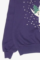 St. Nick Moon Vintage Ugly Christmas Sweatshirt (1990s)