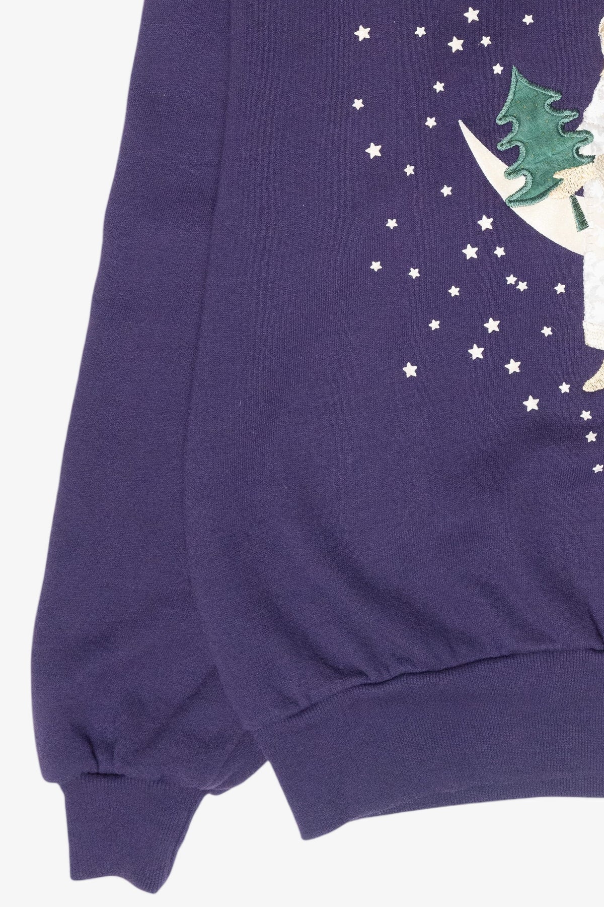 St. Nick Moon Vintage Ugly Christmas Sweatshirt (1990s)