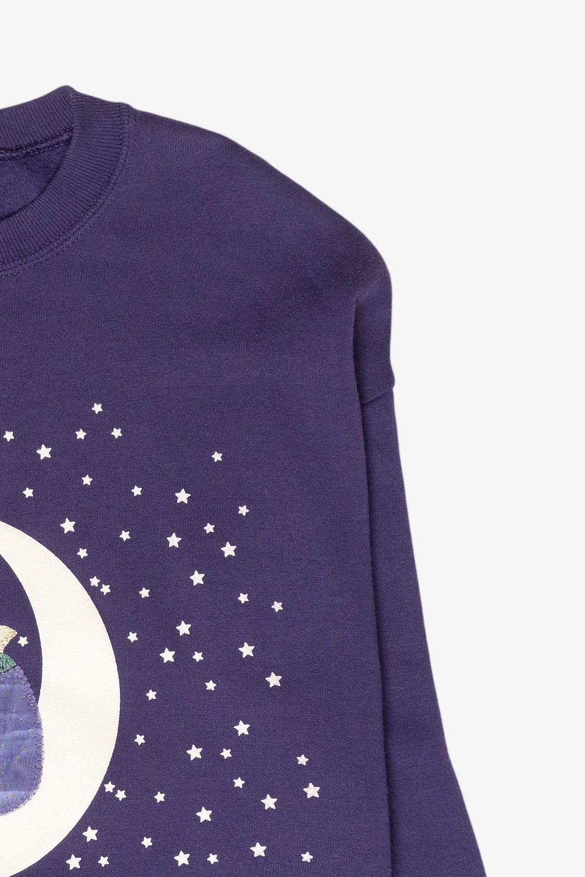 St. Nick Moon Vintage Ugly Christmas Sweatshirt (1990s)
