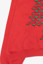 Handmade Tree Cutout Vintage Ugly Christmas Sweatshirt (1990s)