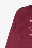 "Joy to the World" Snowmen Vintage Ugly Christmas Sweatshirt (1990s)