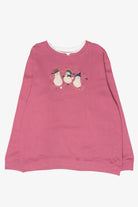 Snowmen Trio Vintage Ugly Christmas Sweatshirt (2000s)