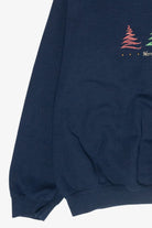 Zig-Zag Trees Vintage Ugly Christmas Sweatshirt (2000s)