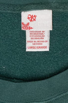 Caroling Snowmen Vintage Ugly Christmas Sweatshirt (2000s)