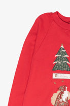 "Believe in Magic" Handmade Vintage Ugly Christmas Sweatshirt (1990s)