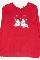 "Let It Snow" Vintage Ugly Christmas Sweatshirt (2000s)
