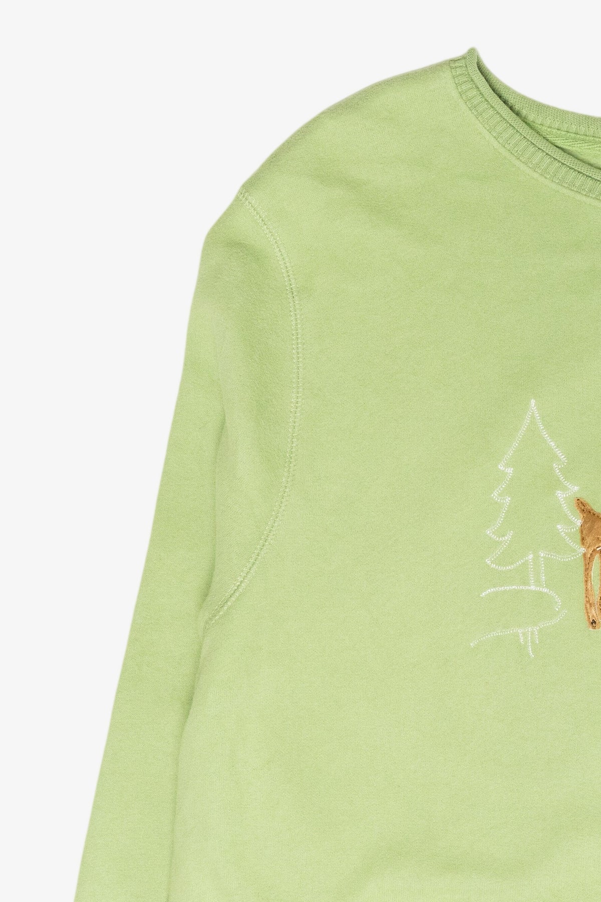 Reindeer Vintage Ugly Christmas Sweatshirt (2000s)