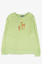 Reindeer Vintage Ugly Christmas Sweatshirt (2000s)