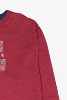 Whimsical Snowman Vintage Ugly Christmas Sweatshirt (1990s)