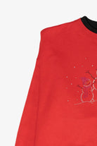 Studded Snowmen Vintage Ugly Christmas Sweatshirt (1990s)