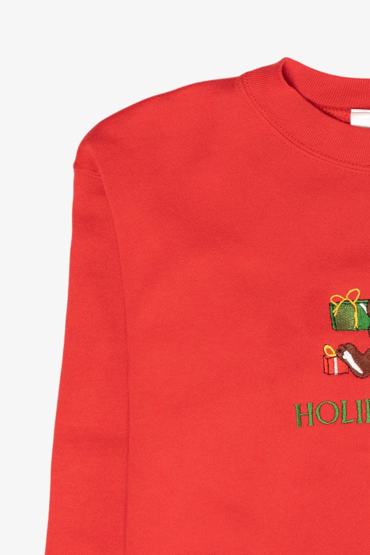 Silly Dog Vintage Ugly Christmas Sweatshirt (2000s)