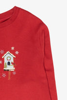 Birdhouses Vintage Ugly Christmas Sweatshirt (2000s)