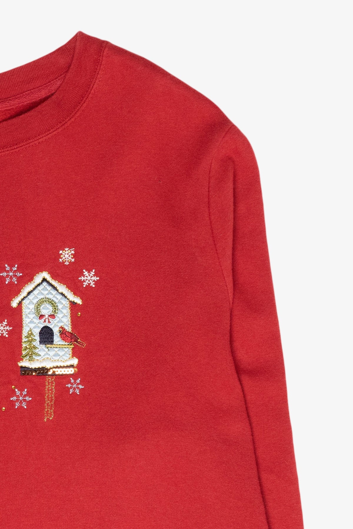 Birdhouses Vintage Ugly Christmas Sweatshirt (2000s)